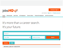 Tablet Screenshot of jobshq.com